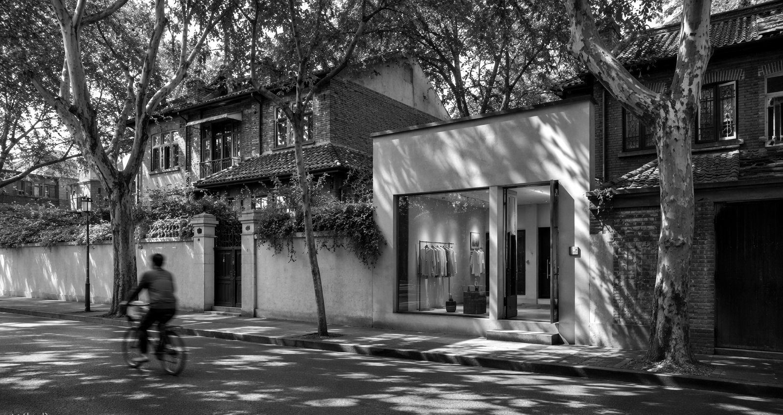 Julu Road, former French Concession, Shanghai — where our showroom lives